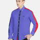 Men's Casual Collared Long Sleeve Button Down Contrast Splicing Shirt P001-1# 20# Clothing Wholesale Market -LIUHUA