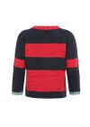 Wholesale Boys Long Sleeve Letter Colorblock Pullover Long Sleeve Sweater - Liuhuamall