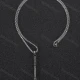 Wholesale Stainless Steel Totem Carved Necklace SP0878# Silver Clothing Wholesale Market Liuhua