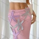 Wholesale Women's High Waist 3D Starfish Pencil Maxi Skirt L055# 524 Clothing Wholesale Market Liuhua