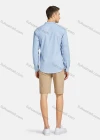 Wholesale Men's Casual Plain Buttons Down Long Sleeve Shirt YXNW-STTC-27# - Liuhuamall