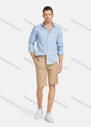 Wholesale Men's Casual Plain Buttons Down Long Sleeve Shirt YXNW-STTC-27# - Liuhuamall