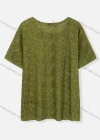 Wholesale Women's Round Neck Short Sleeve Floral Print Casual T-Shirt - Liuhuamall