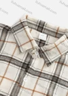 Wholesale Women's Casual Plaid Print Button Down Shirt Without Hijab - Liuhuamall