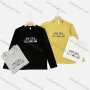 Wholesale Men's Casual Crew Neck Long Sleeve Letter Graphic Pullover Tops preview