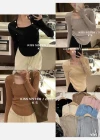 Wholesale Women's Casual Long Sleeve Button Decro Slim Fit Blouse - Liuhuamall