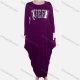 Wholesale Women's African Plus Size Crew Neck Long/Short Sleeve Pockets Loose Fit Dress 8812# 159# Clothing Wholesale Market Liuhua