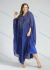 Wholesale Women's Islamic Muslim V-Neck Long Sleeve Arabic Dubai Rhinestone Cover Up Modest Pearl Decor Cloak With Scarf - Liuhuamall