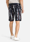 Wholesale Men's Casual Allover Print Dual Pockets Bermuda Shorts - Liuhuamall