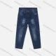 Wholesale Boy's Casual Ripped Distressed Straight Leg Ankle Length Jean Dark Blue Clothing Wholesale Market Liuhua