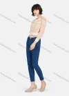 Wholesale Women's Casual Round Neck Button Down Sequin Long Sleeve Crop Sweater Knit Cardigan - Liuhuamall