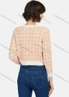 Wholesale Women's Casual Round Neck Button Down Sequin Long Sleeve Crop Sweater Knit Cardigan - Liuhuamall