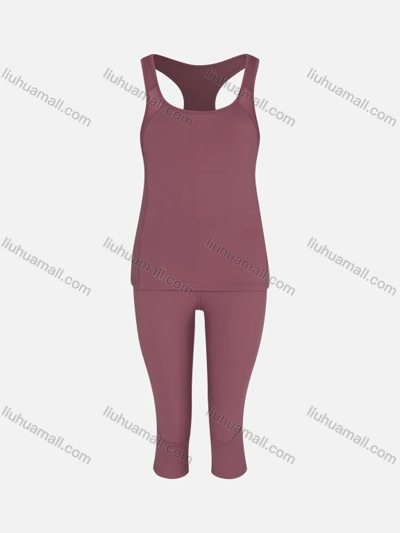 Wholesale Women's Sporty Quick Dry Tank Top & Shorts Sets
