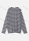 Wholesale Women's Casual Striped Round Neck Long Sleeve Tee - Liuhuamall