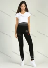 Wholesale Women's High Waist Striped Stretch Skinny Pants - Liuhuamall