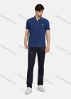 Wholesale Men's Casual Plain 100% Cotton Short Sleeve Labelled Polo Shirt 2215# - Liuhuamall