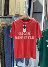 Wholesale Men's Casual Knit T-Shirt Simple Short Sleeve Design with Textured Details 6822# - Liuhuamall