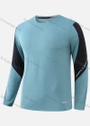 Wholesale Men's Athletic Long Sleeve Colorblock Letter Print Pullover Sweatshirt T226# - Liuhuamall