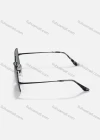 Wholesale Classic Metal Square Frame Solid Lenses Sunglasses - Liuhuamall