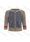 Wholesale Boys Long Sleeve Round Neck Colorblock Zipper Sweater Jacket - Liuhuamall