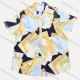 Wholesale Men's Vacation Short Sleeve Beachwear Tropical Print Button Down Shirt MS2002# 14# Clothing Wholesale Market Liuhua