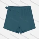 Wholesale Women's Summer Plain Buckled Belt Zipper Closure Hot Shorts 30# Clothing Wholesale Market Liuhua