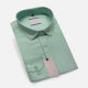 Men's Casual Plain Button Down Long Sleeve Shirts YM004# Laurel Green Clothing Wholesale Market -LIUHUA