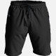 Men's Sporty Breathable Quick Dry Elastic Waist Plain Shorts Black Clothing Wholesale Market -LIUHUA