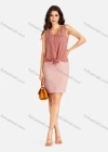 Wholesale Women's Casual Plain Flap Pockets V Neck Buttons Down Vest Tank Top - Liuhuamall