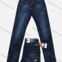Wholesale Men's Zipper Pockets Labelled Frayed Embroidered Letter Plain Jean 2023# preview
