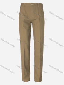 Wholesale Men's Casual Plain Straight Leg Ankle Length Twill Pants, LIUHUA CLOTHING WHOLESALE