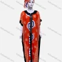 Wholesale Women's African Batwing Sleeve Rhinestone Paisley Graphic Muslim Kaftan Maxi Dress With Hijab SB-1-745# preview