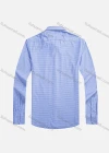 Wholesale Men's Formal Collared Long Sleeve Plaid Button Down Dress Shirts - Liuhuamall