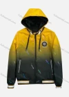 Wholesale Men's Casual Gradient Allover Print Long Sleeve Drawstring Zipper Hoodie 55# - Liuhuamall