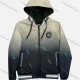 Wholesale Men's Casual Gradient Allover Print Long Sleeve Drawstring Zipper Hoodie 55# White Guangzhou Clothing Wholesale Market & Suppliers -LIUHUAMALL