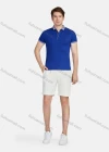 Wholesale Men's Casual Plain Elastic Waist Drawstring Shorts - Liuhuamall