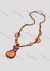 Wholesale Vintage Lucky Bag Wood Beads Necklace - Liuhuamall