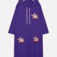Women's Casual Long Sleeve Rhinestone Star Drawstring Hooded Midi Dress 25# Clothing Wholesale Market -LIUHUA
