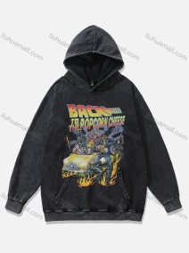 Wholesale Men's Fashion 100%Cotton Graphic Distressed Long Sleeve Hoodie Pullover Sweatshirt SML38#, LIUHUA CLOTHING WHOLESALE