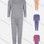 Wholesale Women's Casual Slim Fit Mock Neck Striped Knit Blouse & Drawstring Patch Pockets Pants 2 Piece Set 22101# preview