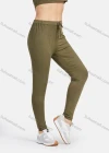 Wholesale Women's Casual Off Shoulder Long Sleeve Rib-Knit Crop Top 2 Piece Sets 12205# - Liuhuamall