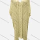 Wholesale Women's Vacation V Neck Half Sleeve Plain Hollow Out Cover Up Dress X99# 538# Clothing Wholesale Market Liuhua