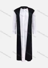 Wholesale Men's Pakistani Modest Splicing Colorblock Button Front Middle East Ramadan Muslim Arabic Robe - Liuhuamall