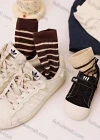 Wholesale Farmily Casual Striped Soft Socks - Liuhuamall