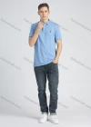 Wholesale Men's Casual Cotton Plain Embroidery Short Sleeve Polo Shirt - Liuhuamall