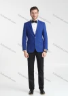 Wholesale Men's Formal Business Plain Lapel One Button Blazer Jacket & Pants 2-Pieces Suit Set BC028# - Liuhuamall
