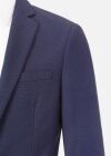 Wholesale Men's Business Plain One Button Pockets Lapel Slim Fit Blazer & Pants 2 Piece Sets - Liuhuamall