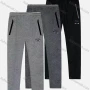 Wholesale Men's Casual Breathable Elastic Waist Pockets Pants MD2804# preview