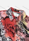 Wholesale Women's Vintage Long Sleeve Floral Collared Button Down Shirt 23072# - Liuhuamall