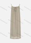 Wholesale Women's Casual Lace Up Plain Tatting Cami Dress - Liuhuamall